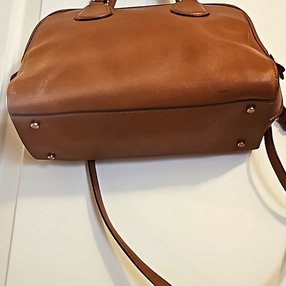 Coach Tan Nolita Satchel, Detachable & Adjustable Strap - Picture 9 of 11
